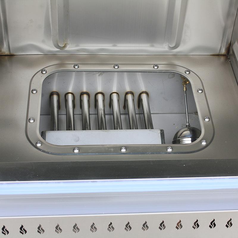 10蒸饭车蒸饭柜商用电蒸箱220v380v电热定时燃气蒸饭机蒸箱澳